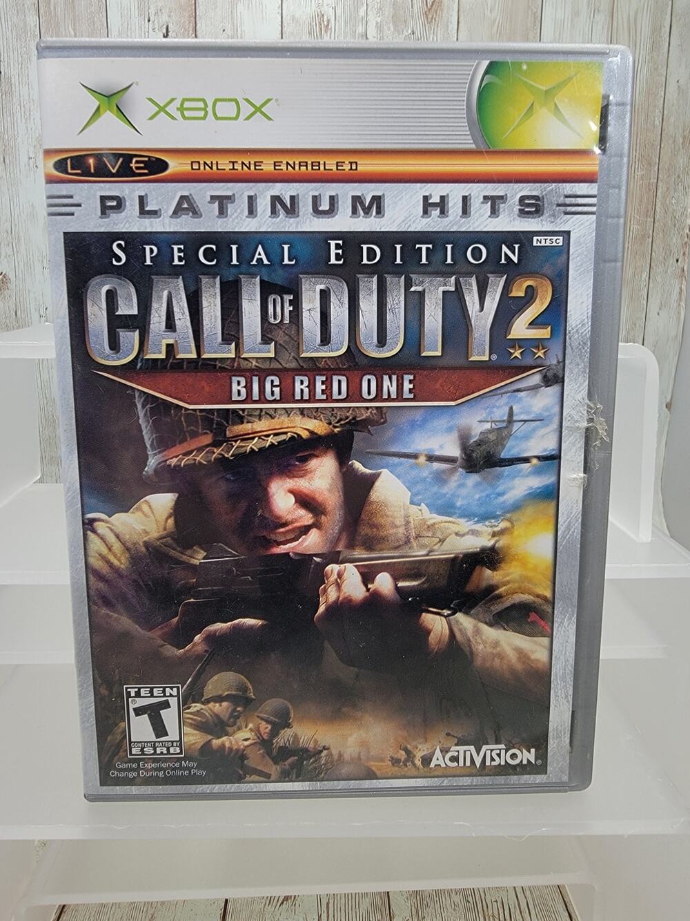 Xbox Call of Duty 2 Platinum Hits, Special Edition Big Red One
